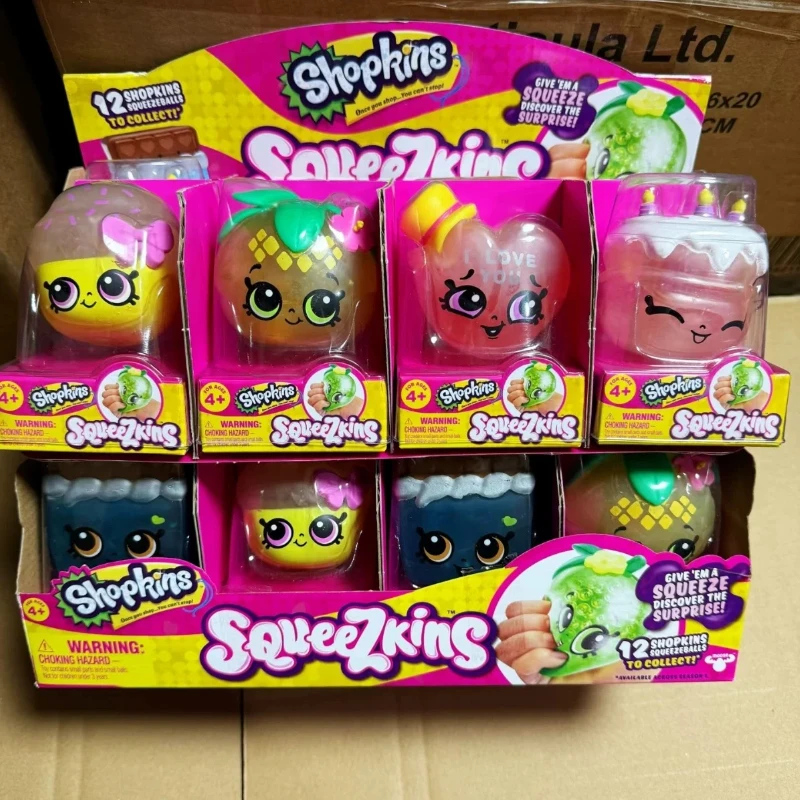 Spot Original Shopkins Shopping Elf Slime Suave Antiestrés, Divertido de Apretar, Sensación Agradable en la Mano, Juguete, Regalo Festivo