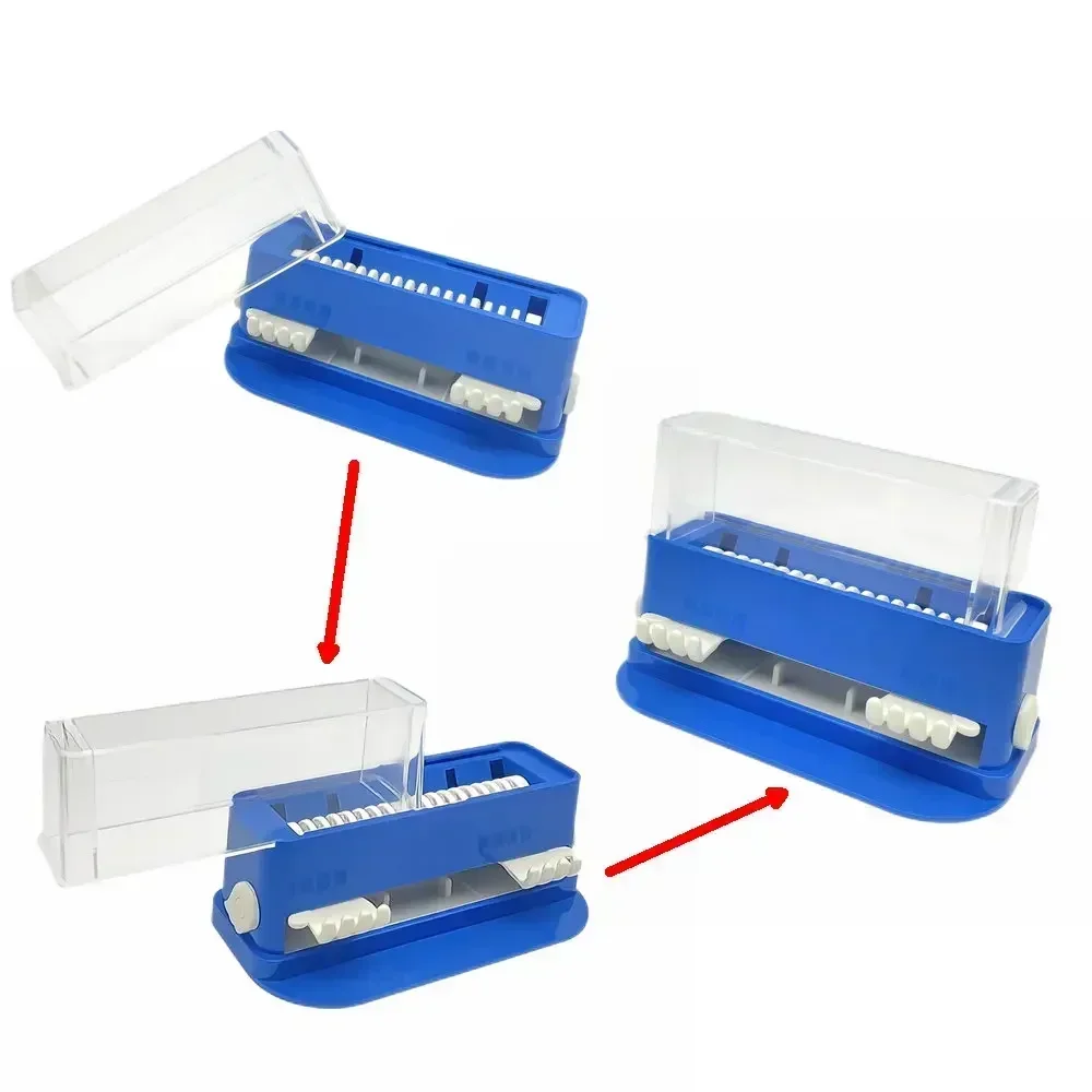 Dental Micro Applicator Dispenser Disposable Applicator Brush Stick Storage Box Case Cotton Tip Organizer Container Dentist Tool