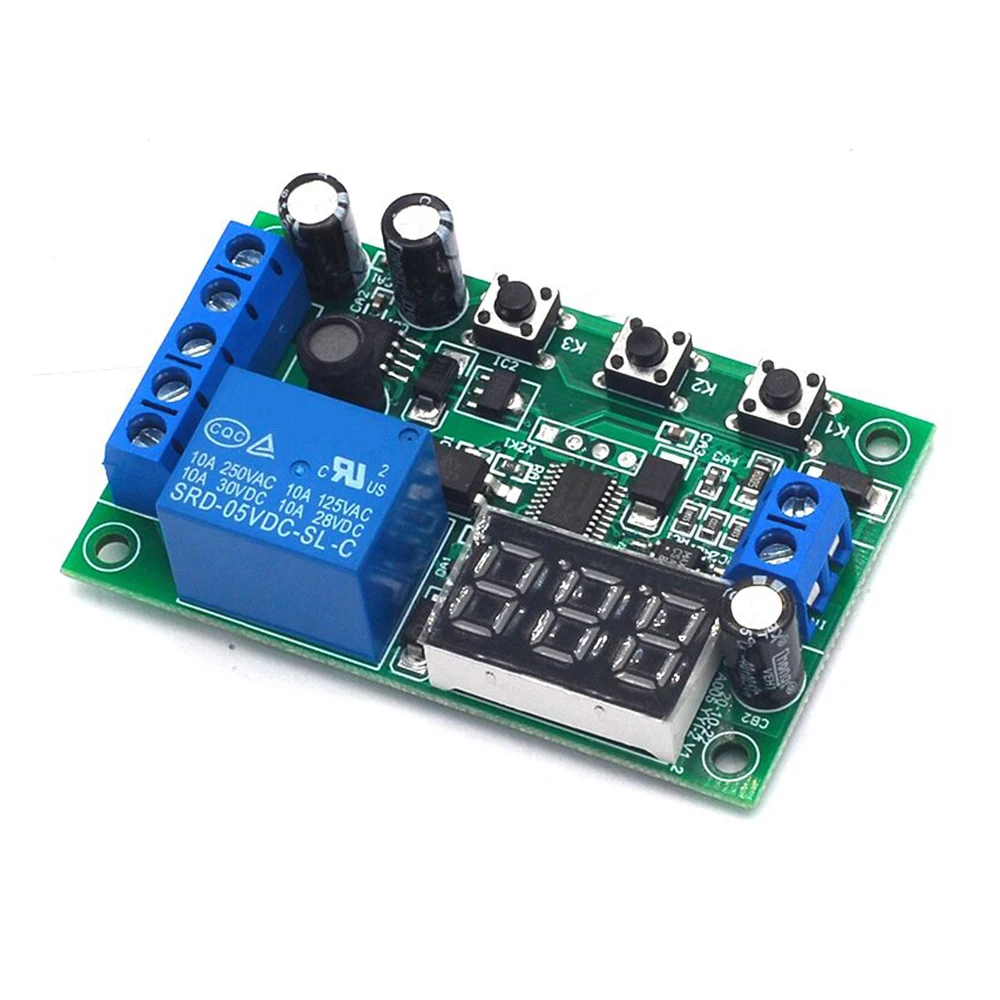 DC Current Detection Module 5V 24V 30V Relay Digital Display Overcurrent Alarm Switch Controller Motor Stall Protection