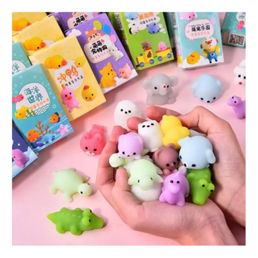 Cute Gifts Mini Independent Packaging Blind Bag Surprise Style Random Animal Model Toy Kawaii Neznele Blind Box Unzip