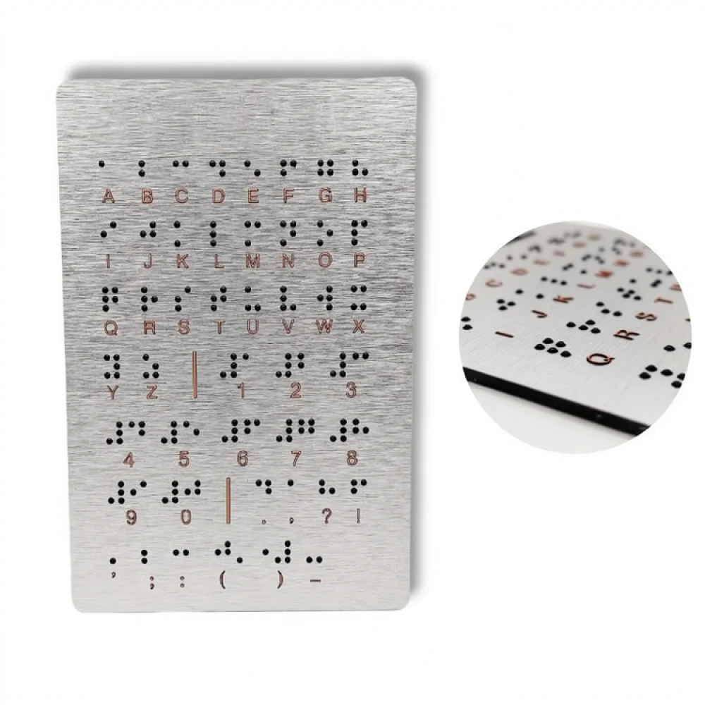 Papan Tulis Braille untuk Anak - Kids Education Number ulasan dan harga