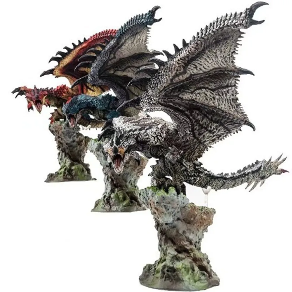 Figura del mundo del cazador de monstruos de 24cm, estatua de acción de Rathalos, modelo de colección de escritorio, adornos, muñecos de juguete para niños, regalos