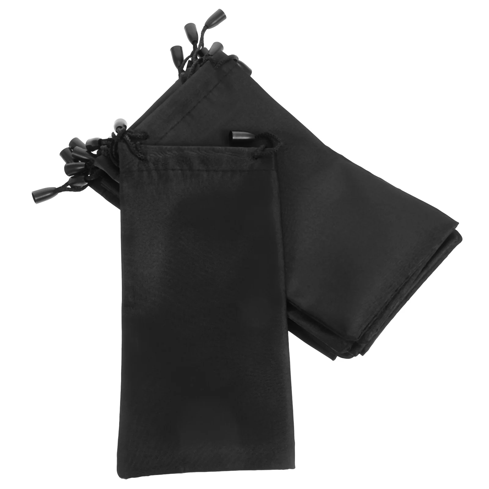 

10Pcs Drawstring Eyeglass Bag Soft Cloth Pouch for Sunglasses and Eyewear Portable Storage Organizer Travel Essential