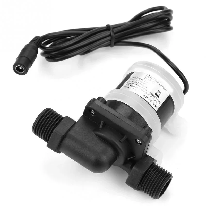 Brushless Water Pump Low Noise 800L/Min Large Flow For Small Fish Pond Solar Water Heater Shower Floor Booster Pump