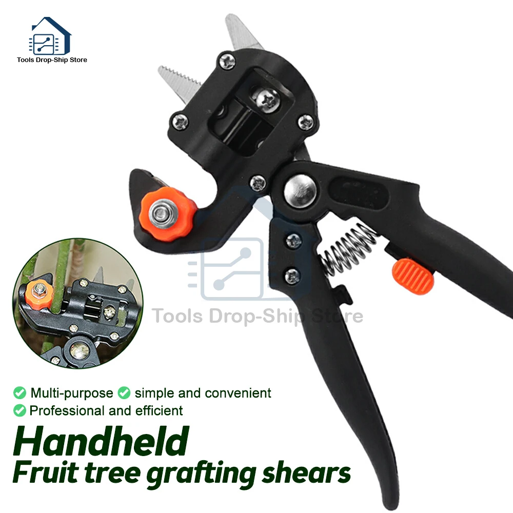 

Multi-function Grafting Machine Garden Tools Portable Cutting Pruner Grafting Shears Scissor Household Garden Grafting Tool