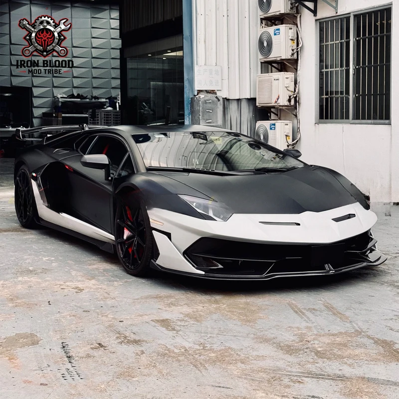 Suitable For SVJ Dry Half Carbon Fiber Body Kit Including Foot Mats Lamborghini Aventador LP700 High Quality