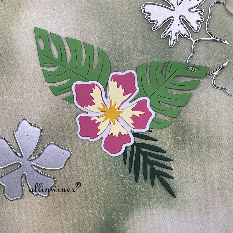 Flower leaf decoration Metal Cutting Dies Stencils For DIY Scrapbooking Decorative Embossing Handcraft Die Cutting Template