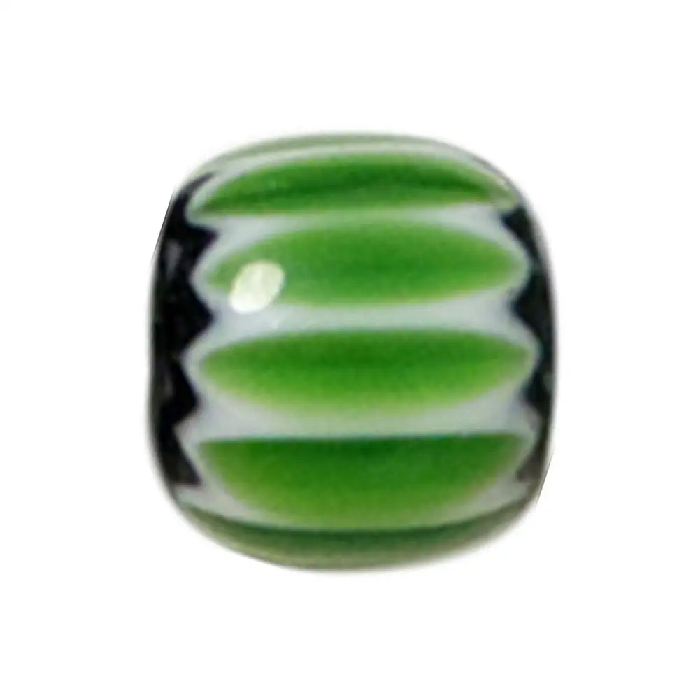 Pumpkin Shape Lampwork Beads Cylinder Glazed Glass Beads For Diy Jewelry Making Necklace Bracelet Earring Handmade Accessor M3g3