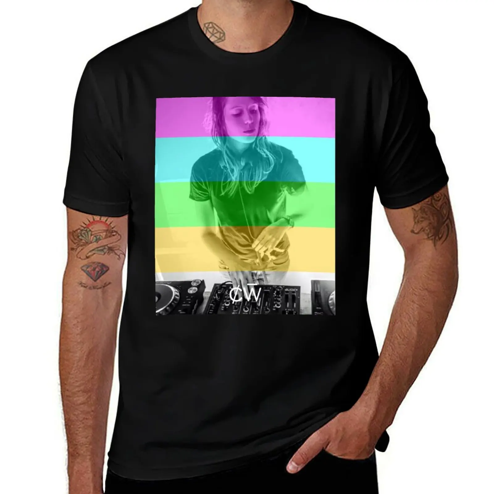 Charlotte de Witte Colors T-Shirt Minimal Art Print T-Shirt