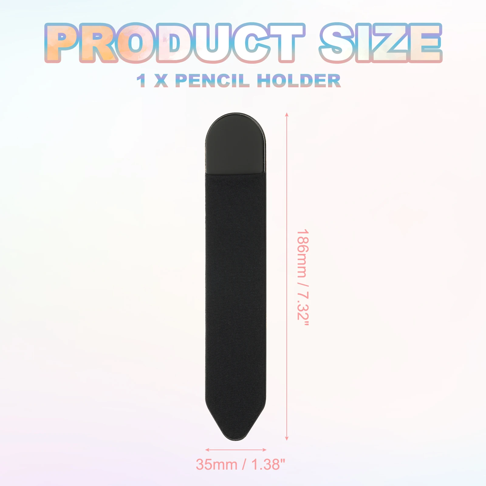 1/2Pcs Pencil Holder for Stylus Adhesive Elastic Pen Case Sleeve Pouch Stylus Holder Pocket Elastic Pen Pouch Accessories