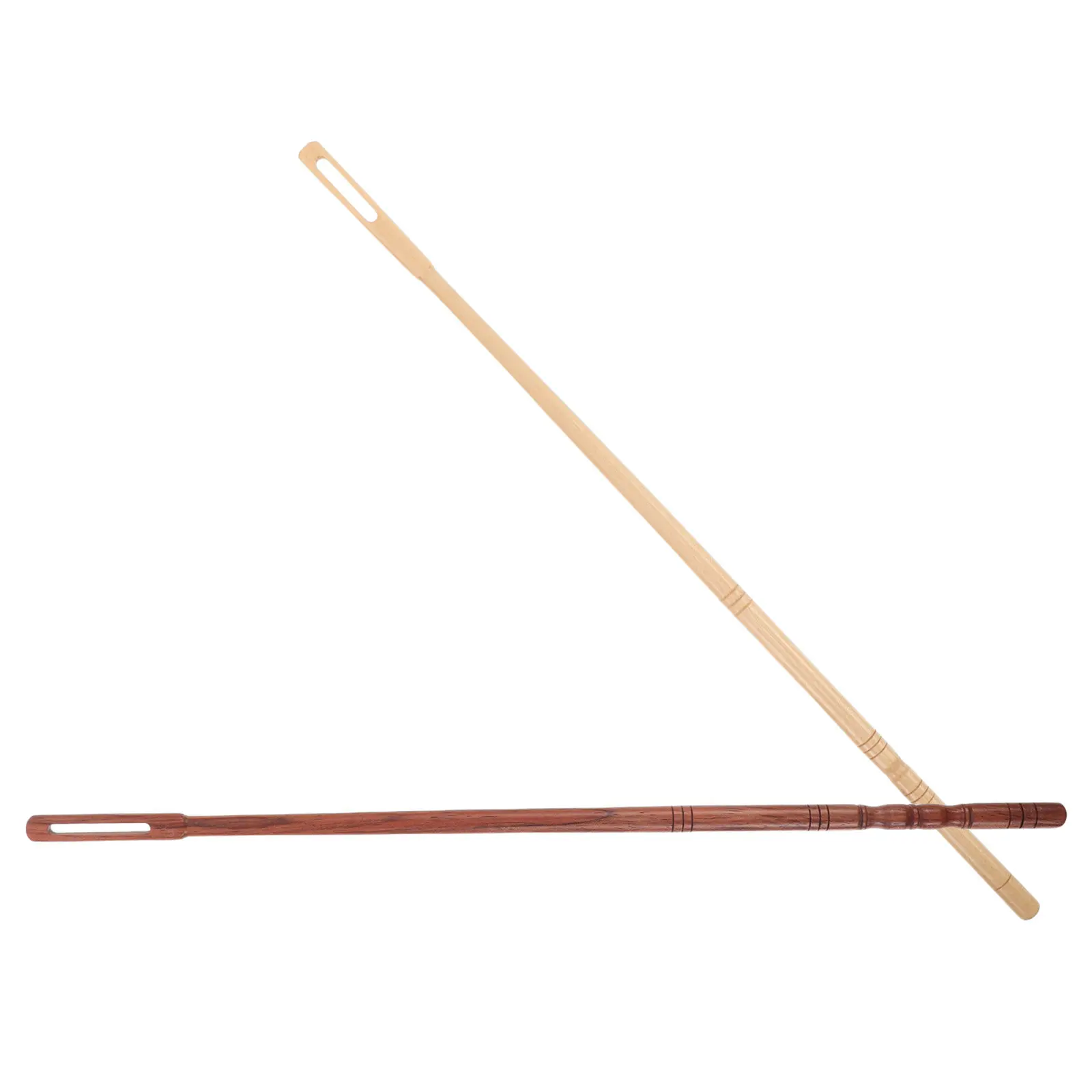 

2Pcs Flute Cleaning Wooden Rod for Flute Clarinet Wind Instruments Gentle Interior Cleaner Smooth Finish Portable Daily