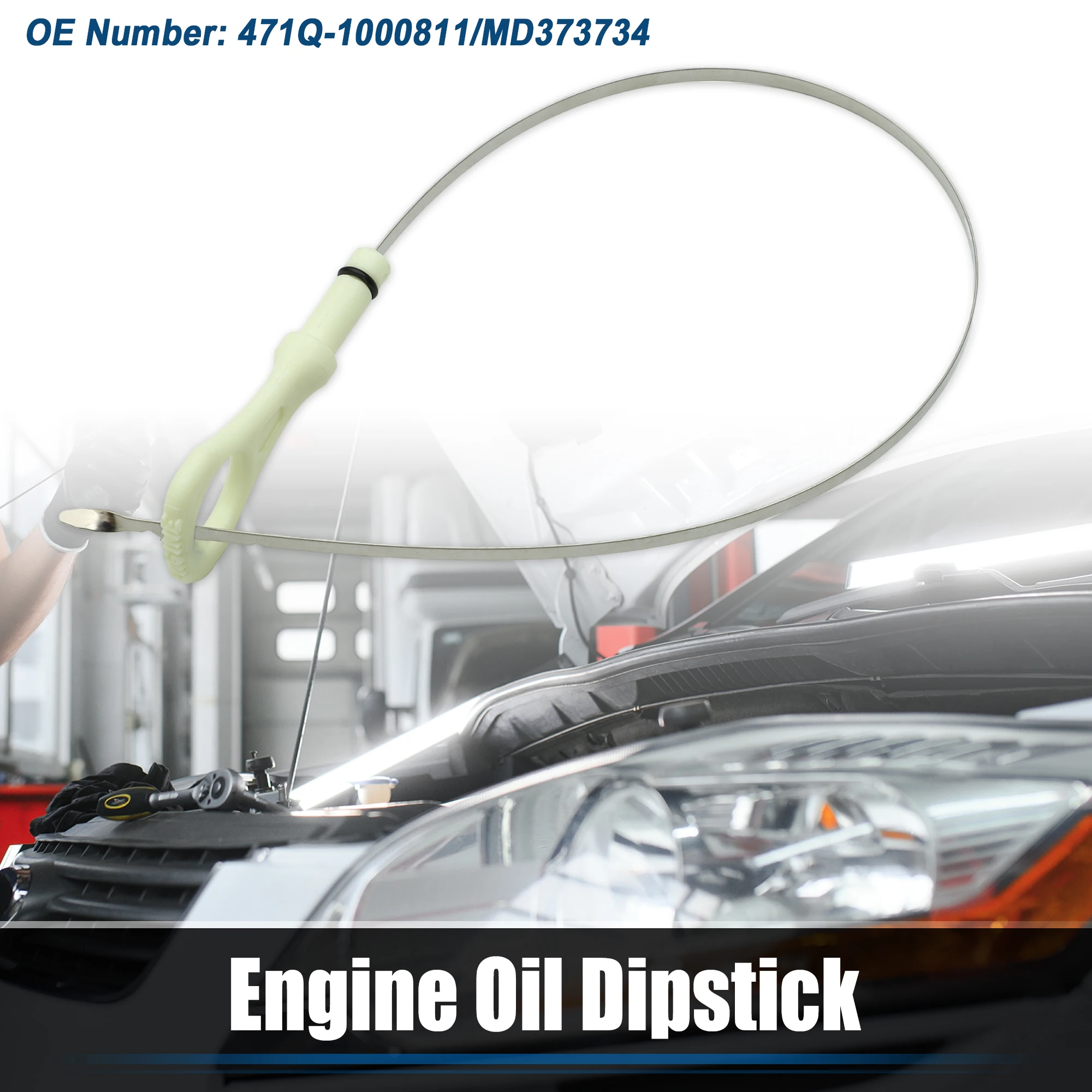 UXCELL Car Engine Oil Level Indicator Dipstick for Mitsubishi Lancer No.471Q-1000811
