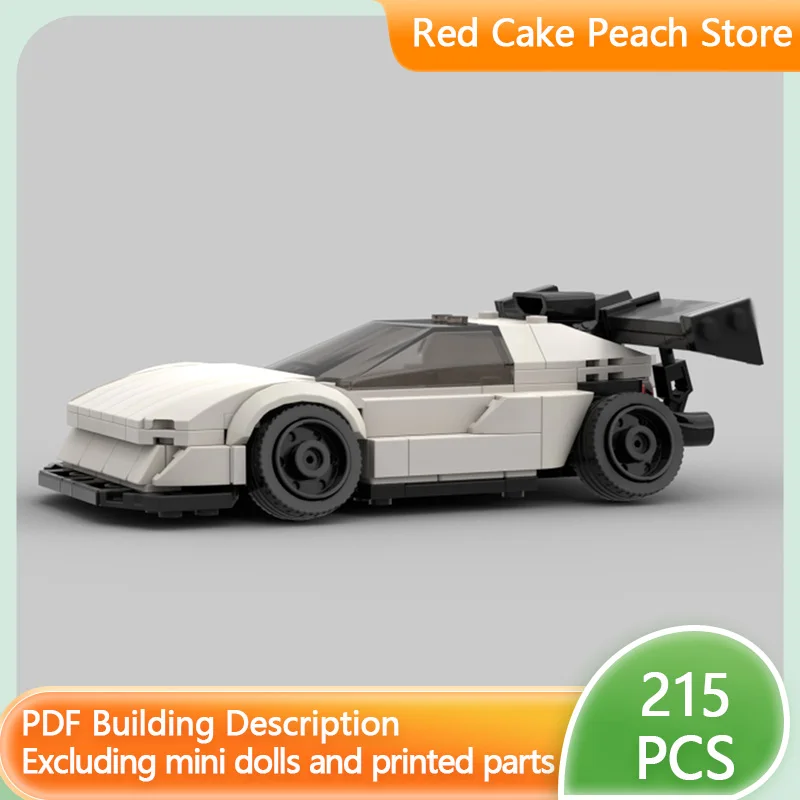 

Speed Racing Car Model MOC Building Bricks Drift Concept Car Modular Technology Children Holiday Gifts Assemble Toys Suit