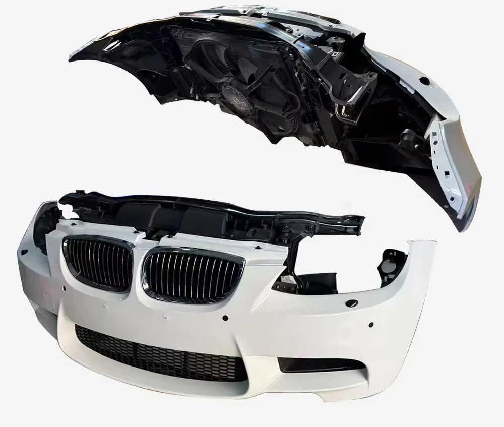 Customized High Standard forM3 E92 E93  Front Bumper Durable Rear Lip with Middle Net Plastic New Condition