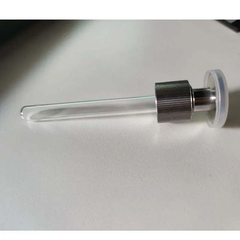 Customized KF16 test tube adapter kf25 to vacuum test tube adapter KF to quartz tube adapter with 200 micron filter