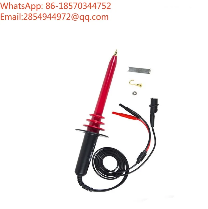 HVP-40 AC and DC Dual-purpose High Voltage Attenuation Probe 1000:1 Connected To Multimeter High Voltage HVP-40A