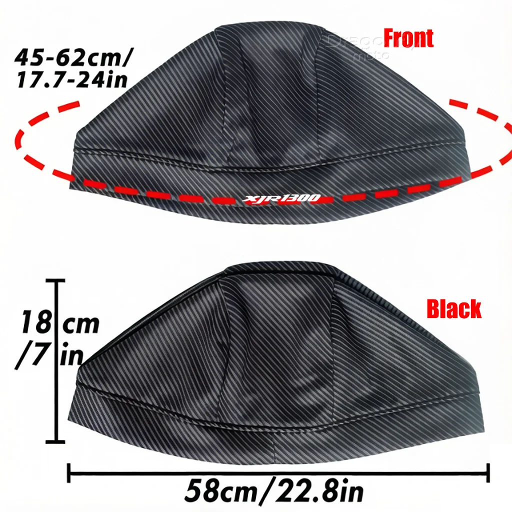 Head Cover Original Design For YAMAHA XJR 1300 XJR1300 1998- Motorcycle Helmet Inner Cap Sweat-absorbing High-stretch Outdoor