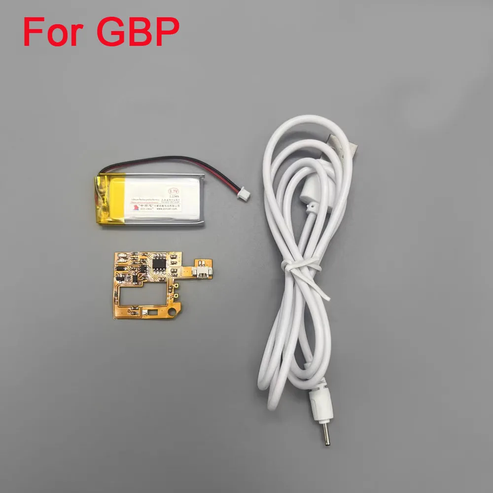 Charging Module Rechargeable Lithium Battery For GAMEBOY POCKET For GBP Support original shell