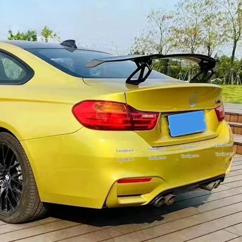 GTS-V Style ABS Glossy Black Rear Trunk Lip Spoiler Wing For BMW F80 M3 E92 E46 F82 M4 M5 M6 F22 F30 F32 F33 F36 G20 G30 2014-UP