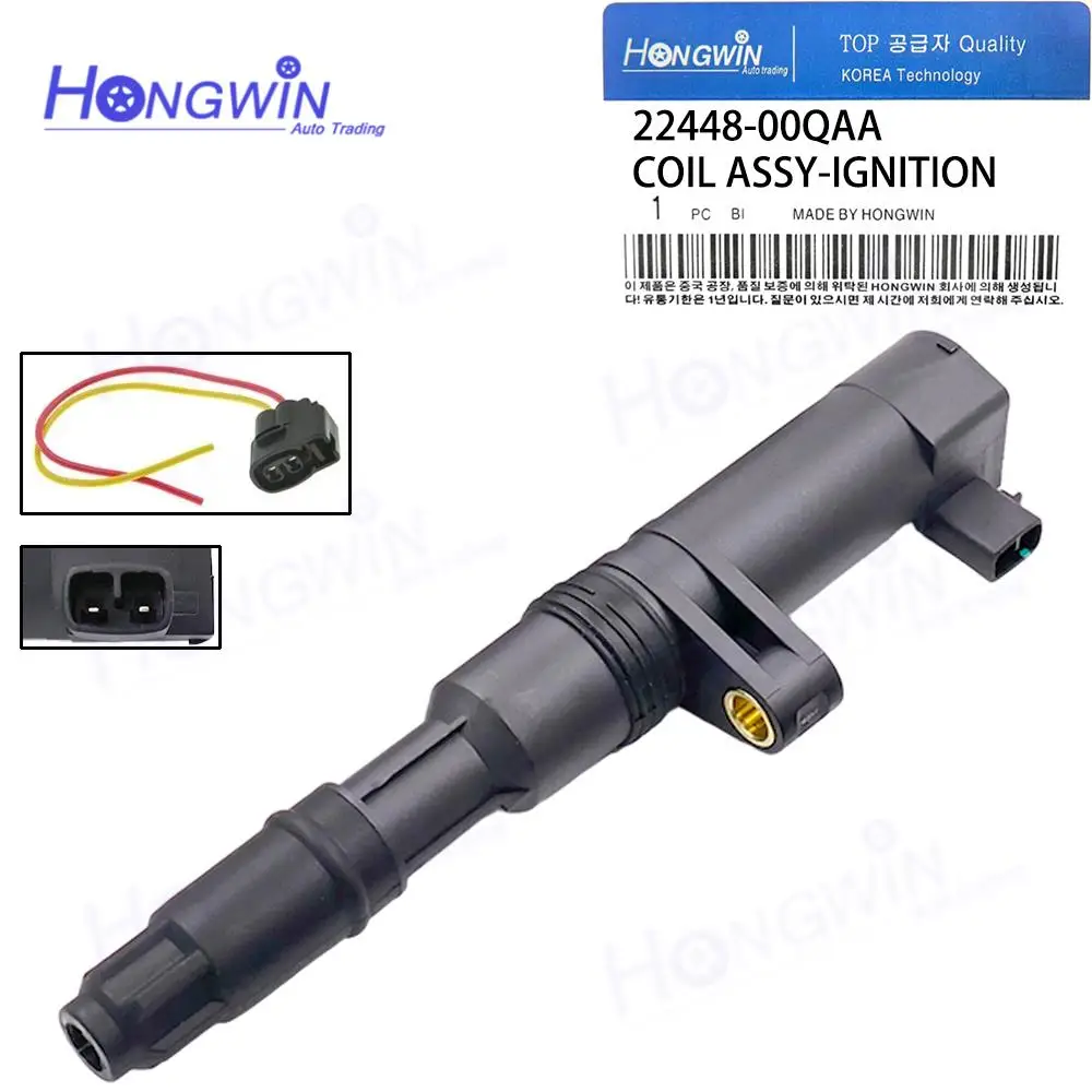22448-00QAA enchufe de bobina de encendido para Renault Clio Megane Nissan Aprio Platina Opel Vivaro Dacia Duster Vauxhall Vivaro