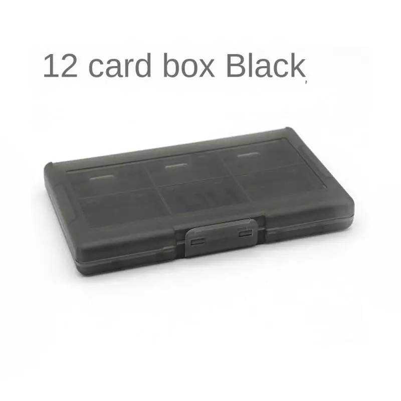 1 Uds. Para Nintendo/para Switch caja de Cassette de juego NS12 + 2 cajas de tarjetas caja de almacenamiento de Cassette caja de tarjetas Ns