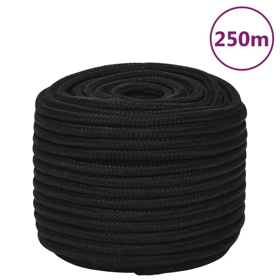 

Work Rope Black 0.55 820.2 ' Polyester