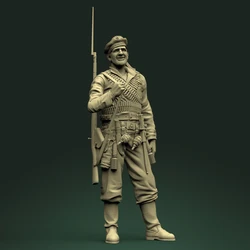 1/16 Resin Model Figure Kits GK , Military Theme，Unassembled And Unpainted,346C