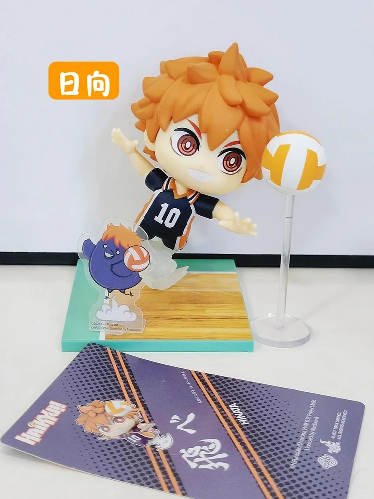 

ГОРЯЧИЕ ИГРУШКИ Хайкю!! Набор мини-фигурок COSBABY Shoyo Hinata Dynamic Pose Волейбол Аниме Коллекционный декор для стола Подарок