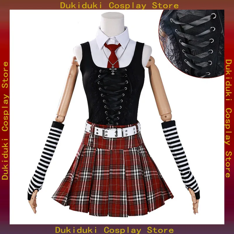 

Костюм для косплея Миса Амане, аниме-костюм «Нота смерти», клетчатая короткая юбка в стиле JK, униформа для вечеринок, карнавалов, гот-лоли, для женщин