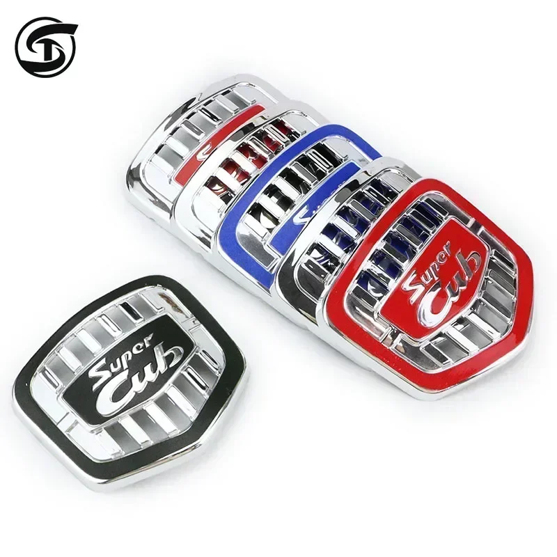 Pegatinas decorativas 3D para motocicleta, ABS, para Honda Super CUB C70 50 C90 CC110 C125 CT125, insignia con emblema, calcomanías Supercub