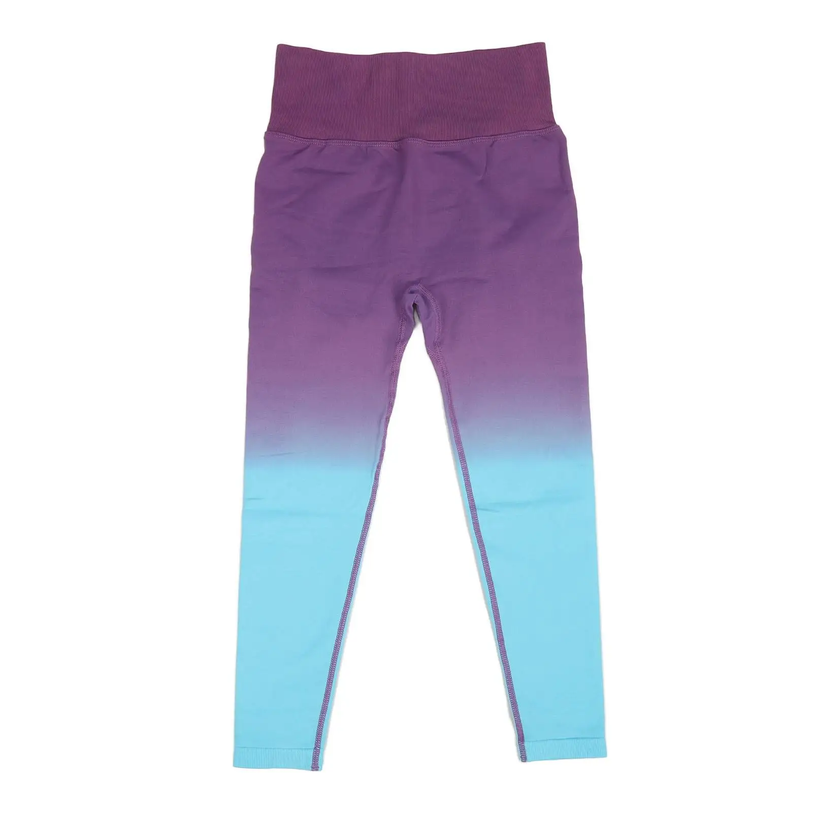 

Slimming High Waist Gradient Yoga Pants Tummy Control Stretchy Athletic Leggings for Women Dance Workout Fitness