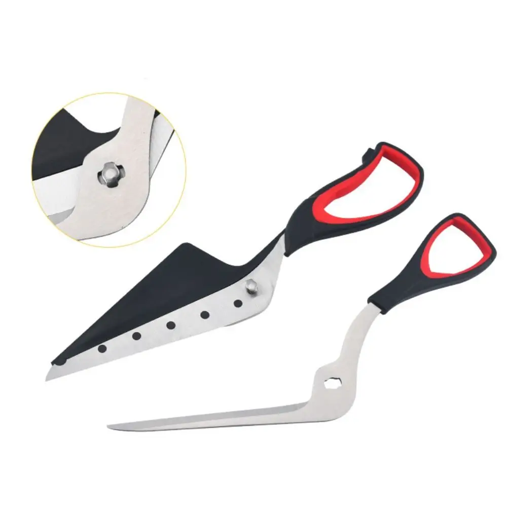 Detachable Pizza Scissors Kitchen Scissors Stainless Steel Blade Barbecue Scissors Ergonomic Grip 2 in 1 Pizza Cutter Food