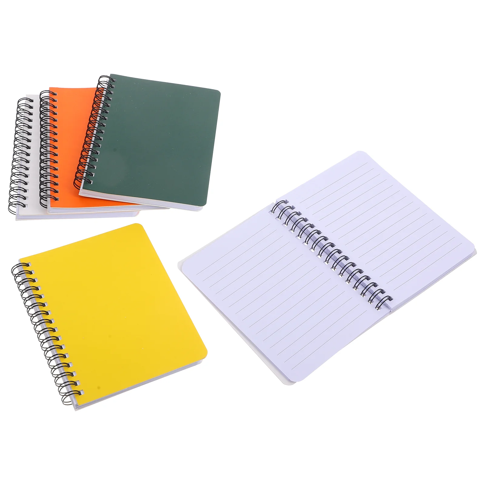 

5 Pcs Notebook Notebooks College Ruled Small Work Spiral for Coil Notepad Simple Office Academic Taking Supplies