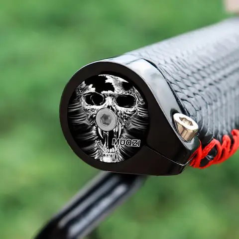 MUQZI Styrändpluggar MTB Road BMX Hopfällbar Cykel Styrändkåpa Aluminiumlegering Styrgreppsskydd Cykeltillbehör 6 best sales BMX-gammaldags - №5