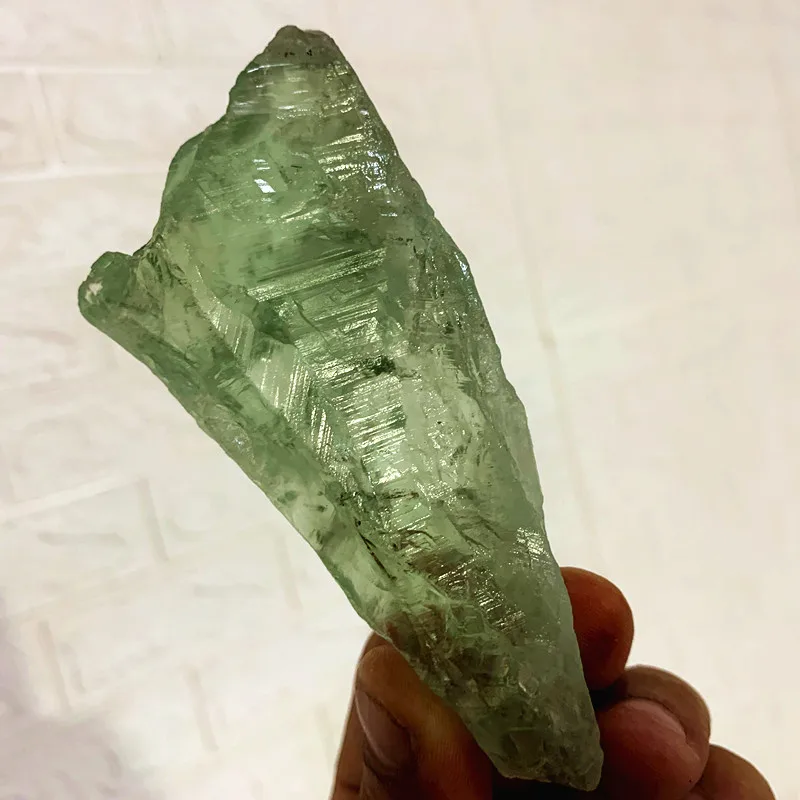 1kg Natural Green Crystal Stone Real Quartz Lrregular Mineral samples Room Decor Raw Gemstone Chakras Energy  Healing Crystals