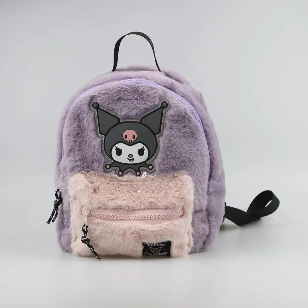 

Cross-border Z new children's bag, kindergarten schoolbag, cartoon plush Steve mini backpack, backpack, small class schoolbag.