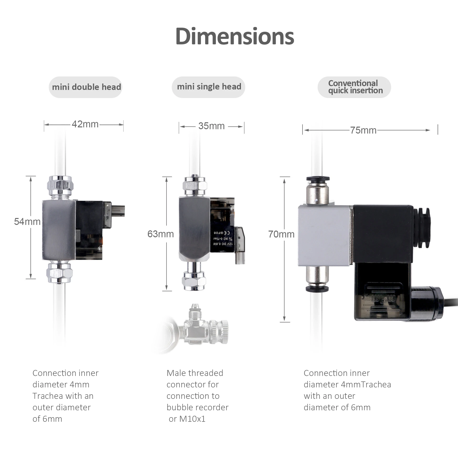 Aquarium Solenoid Valve Regulator CO2 Electromagnetic Controller Mini Low Temperature Magnetic Valve For Fish Tank - Image 3