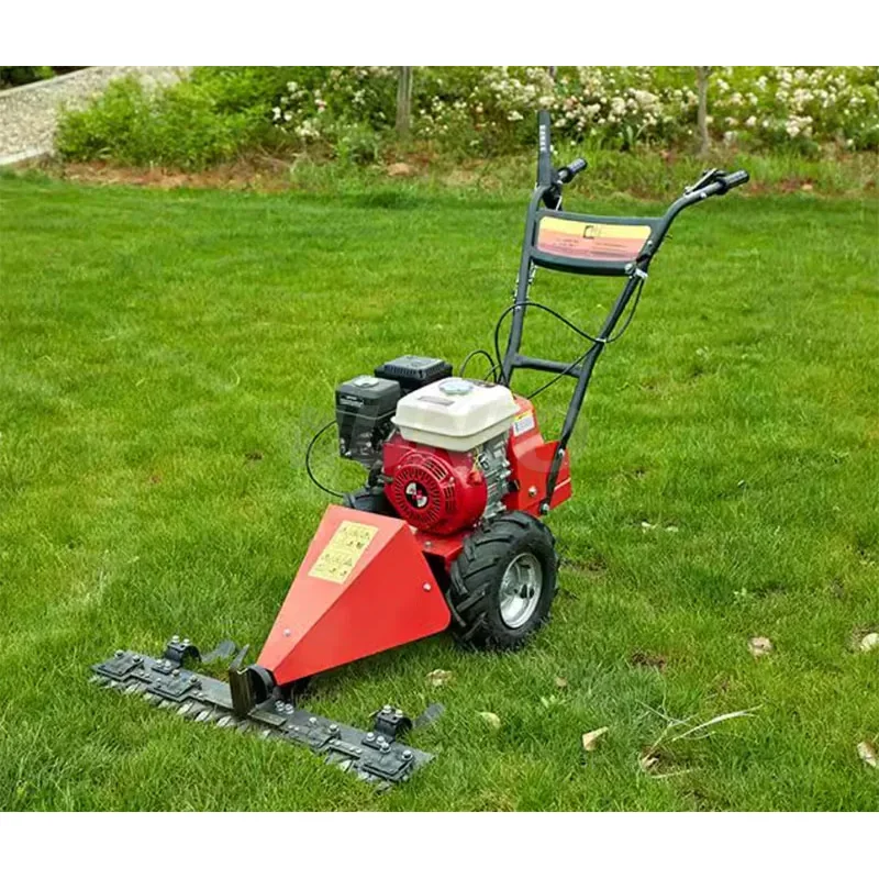 

Artificial Cutter Walk Behind Sickle Bar Grass Cutting Mower Machine.