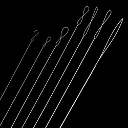 Twisted & Center Opening Beading Needles Multi Size Stainless Steel Jewelry Beaded Pin Set For Bracelet Jewelry Making DIY Tools