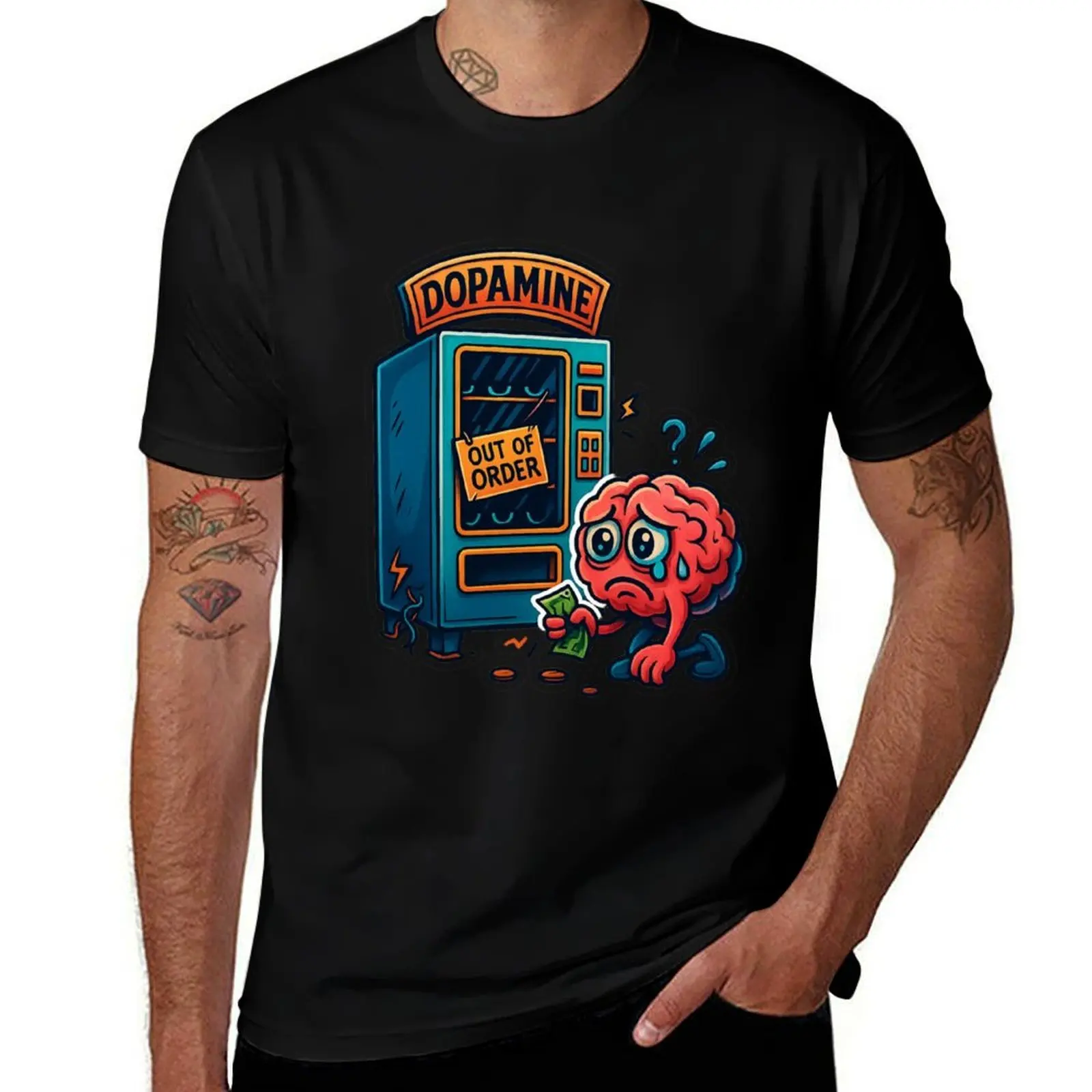 We are out of dopamine T-Shirt Outdoor Working T-Shirt