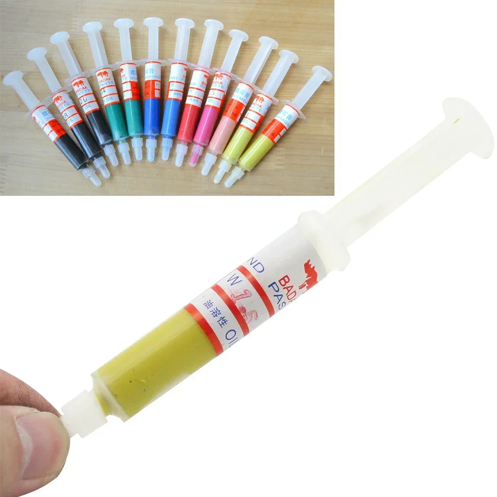 Set composto di pasta per lappatura lucidatura diamante 12 pezzi, 5 grammo spedizione gratuita