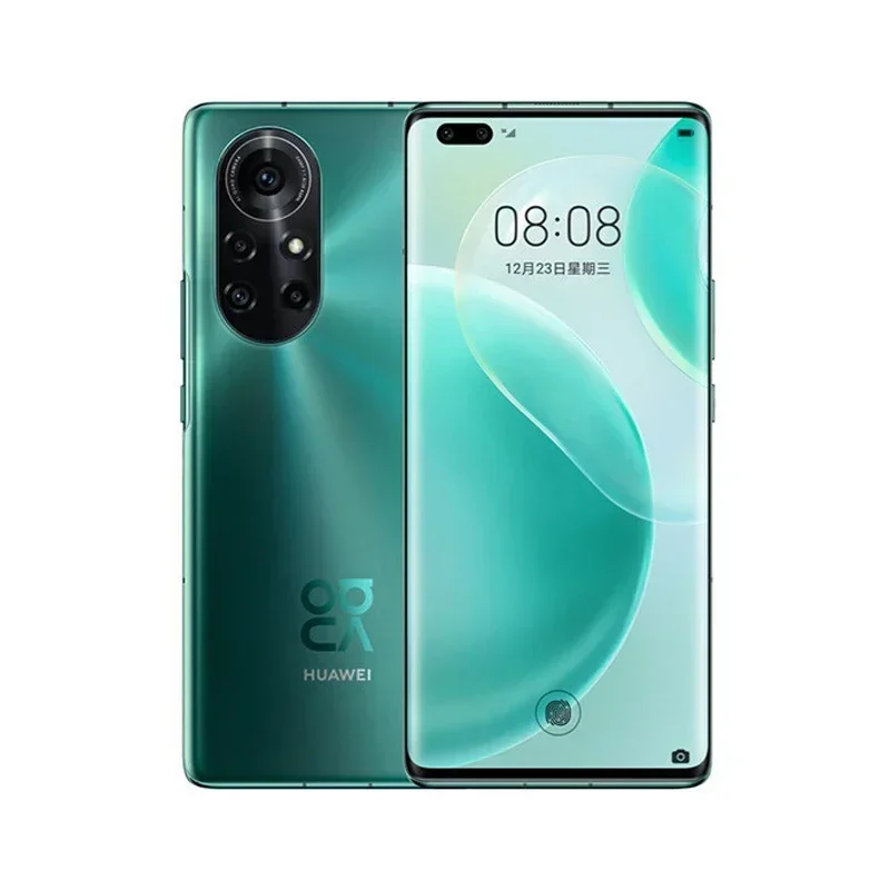 هاتف Huawei Nova 8 Pro 5G الذكي بشاشة 6.7 بوصة 2676x1236px CPU Hisilicon Kirin 985 Nano SIM هاتف مستعمل