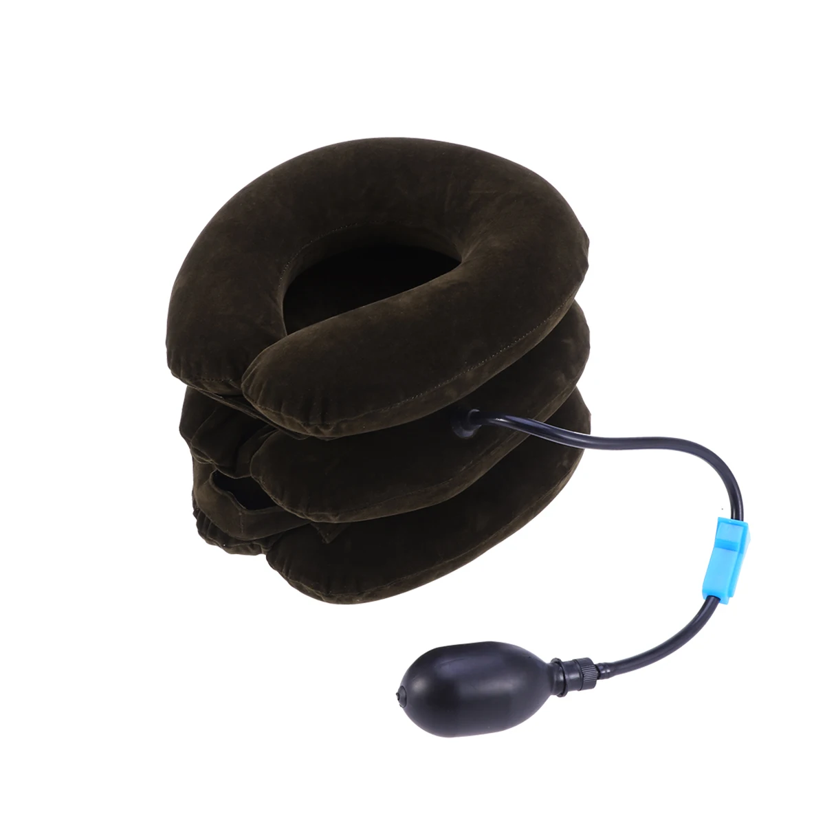 

Portable Cervical Inflatable Neck Cushion Spondylosis Neck Mssager Pillow Massager Home Cervical Cushion Use PVC