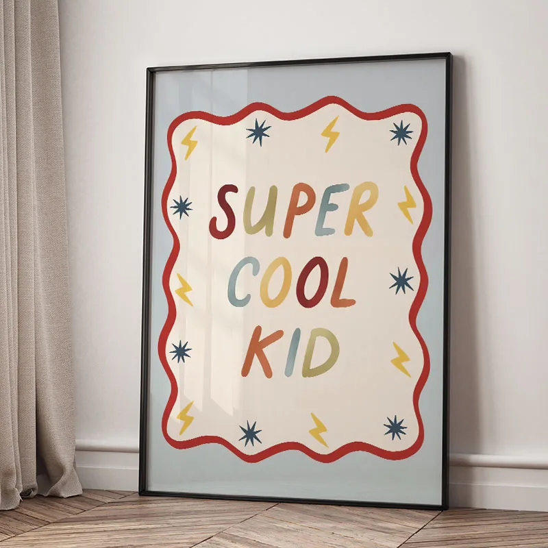 Divertidos dibujos animados, arte de pared para habitación infantil, pintura en lienzo, oso, conejo, zorro, carteles e impresiones, imágenes para decoración de habitación de bebés y niños