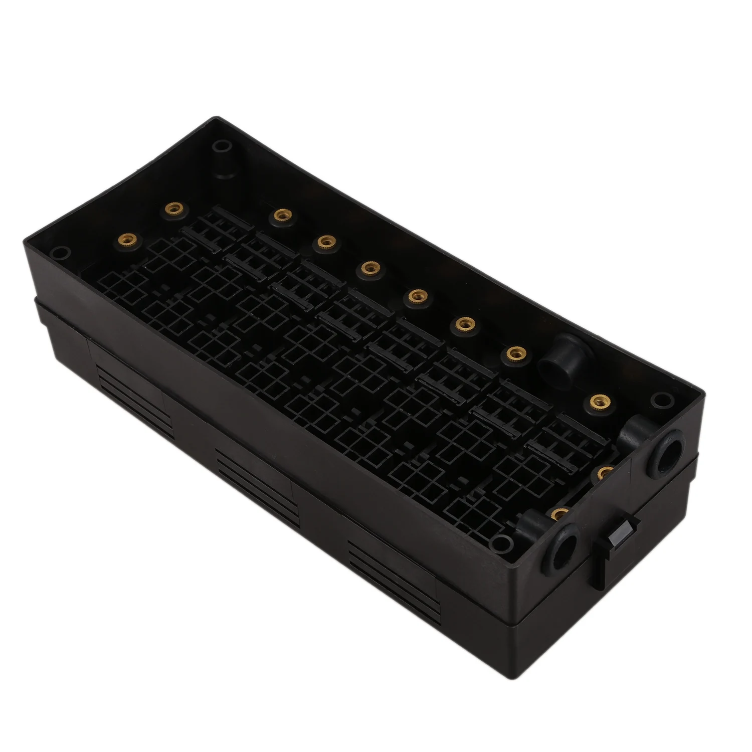 24-Way Auto Waterproof Blade Fuse Holder Box 16-Way Relay Socket Box Dust-Proof for Car Automotive Marine F