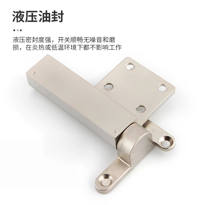 Invisible Clamshell Dressing Table Hinge Zinc Alloy Up Flip Door Down Flip Door Buffer Hinge Hardware Furniture Accessories