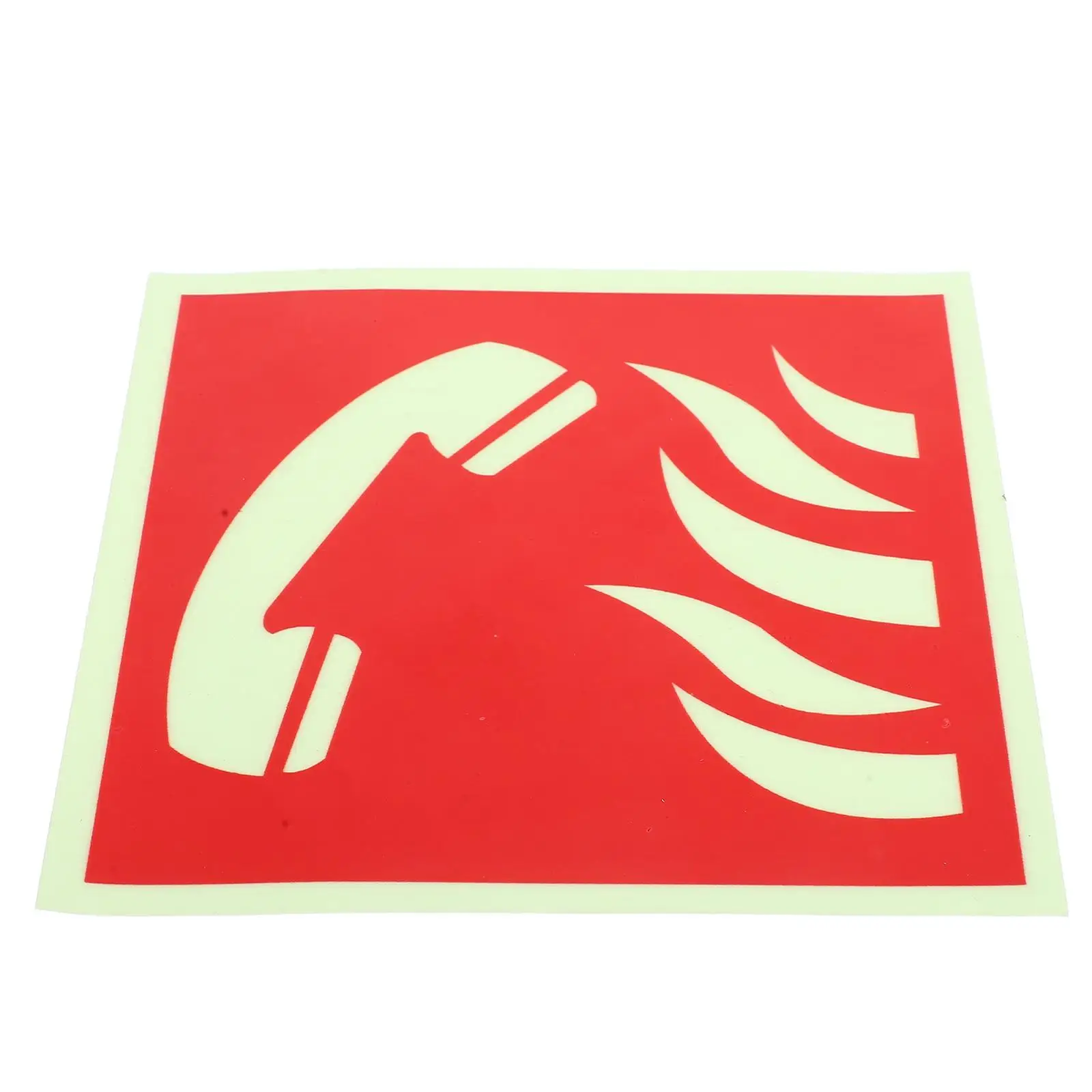 Phone Stickers PVC Glow Dark Labels for Elevator Tunnels Basements Emergency Signs Traffic Safety