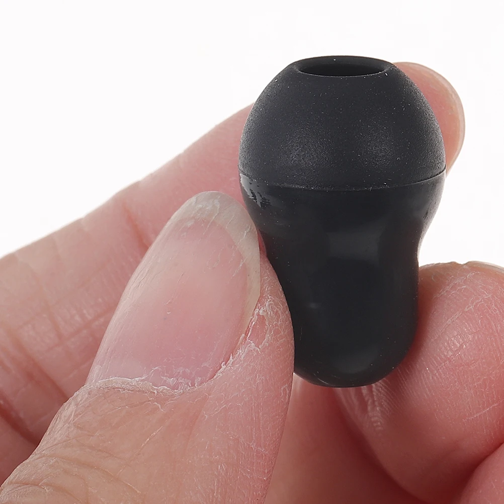 

5 Pcs Silicone Earplugs Replacement Tips Earbuds Accessories Covers Wired Black
