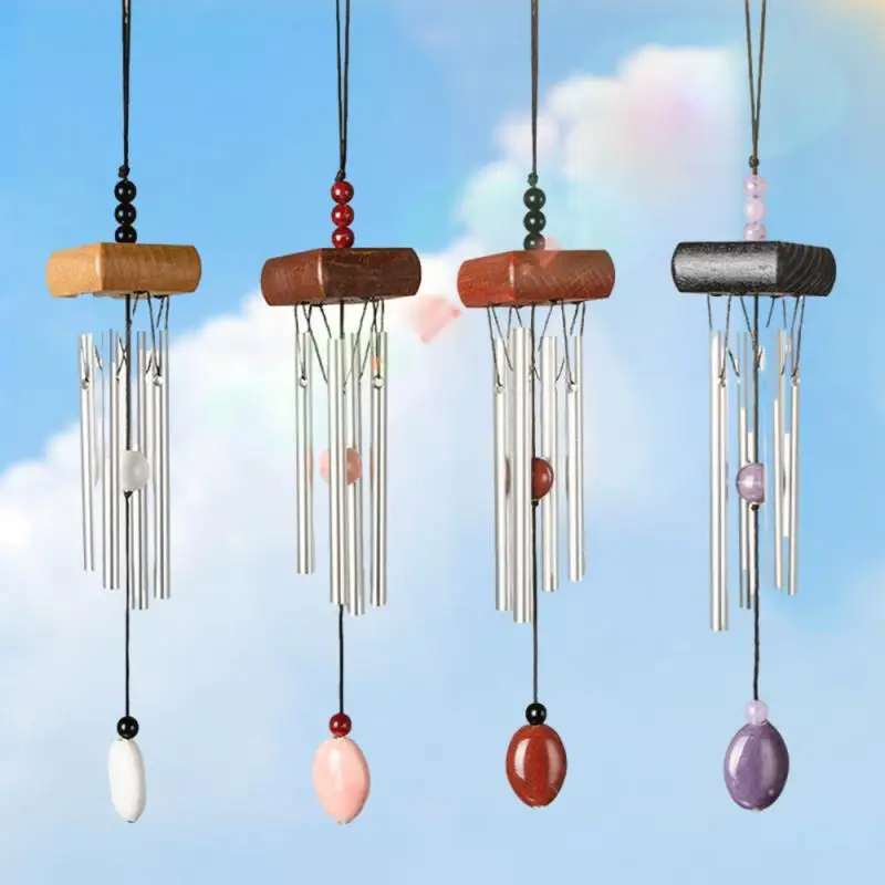 1pcs Wind Chimes Pendant Aluminum Tube Metal Pipe Wind Chimes Bells Balcony Outdoor Yard Garden Home Hanging Decorations