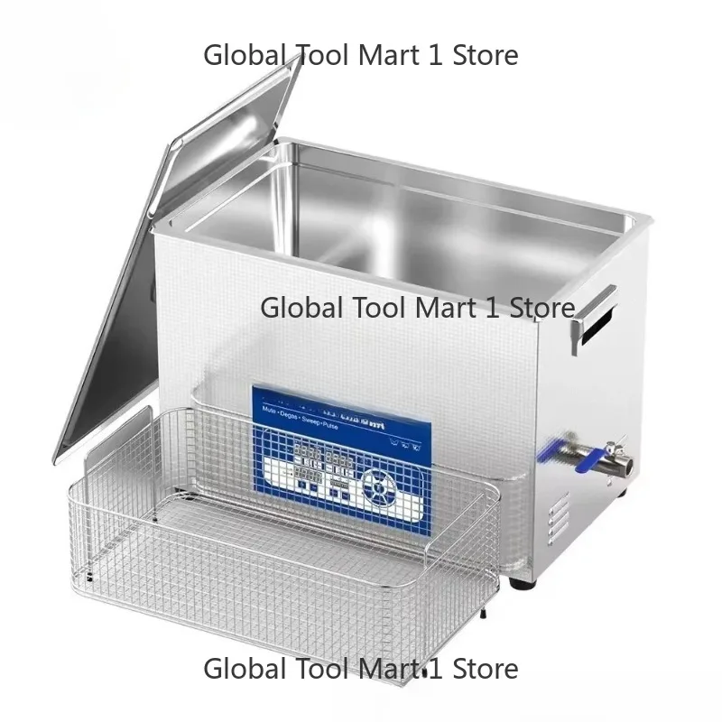 

22L D【ental Cleaning Equipment Lab Med-ical Instruments Ultrasonic Cleaner Parts with Mute Sweep Pulse Degas Power Function